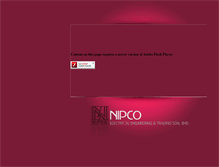 Tablet Screenshot of nipco.com.my