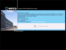 Tablet Screenshot of nipco.ir